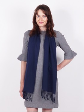 Soft Wool Feeling Solid Color Scarf